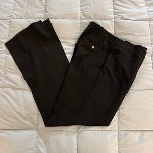 CALVIN KLEIN BOOTCUT BLACK DRESS PANTS, SIZE 6, EXCELLENT CONDITION